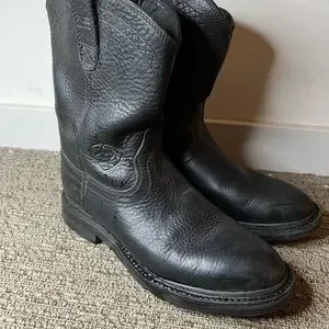 Bottes De Travail Western Ariat Sierra Marron - Pointure 9.5 D - Très Bon état